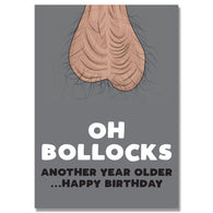 Oh Bollocks Birthday Card